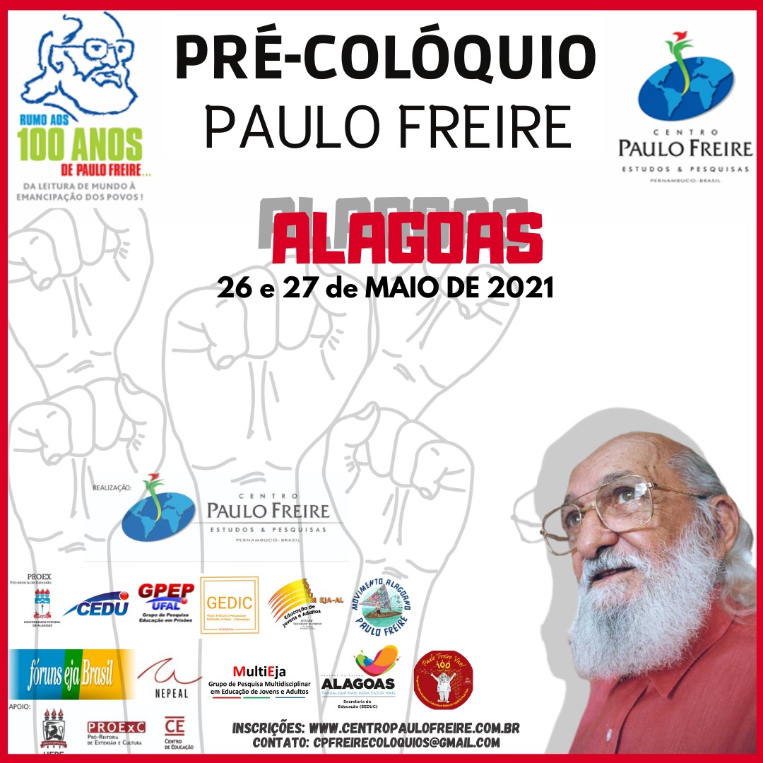 Pré-Colóquio Internacional Paulo Freire – Alagoas