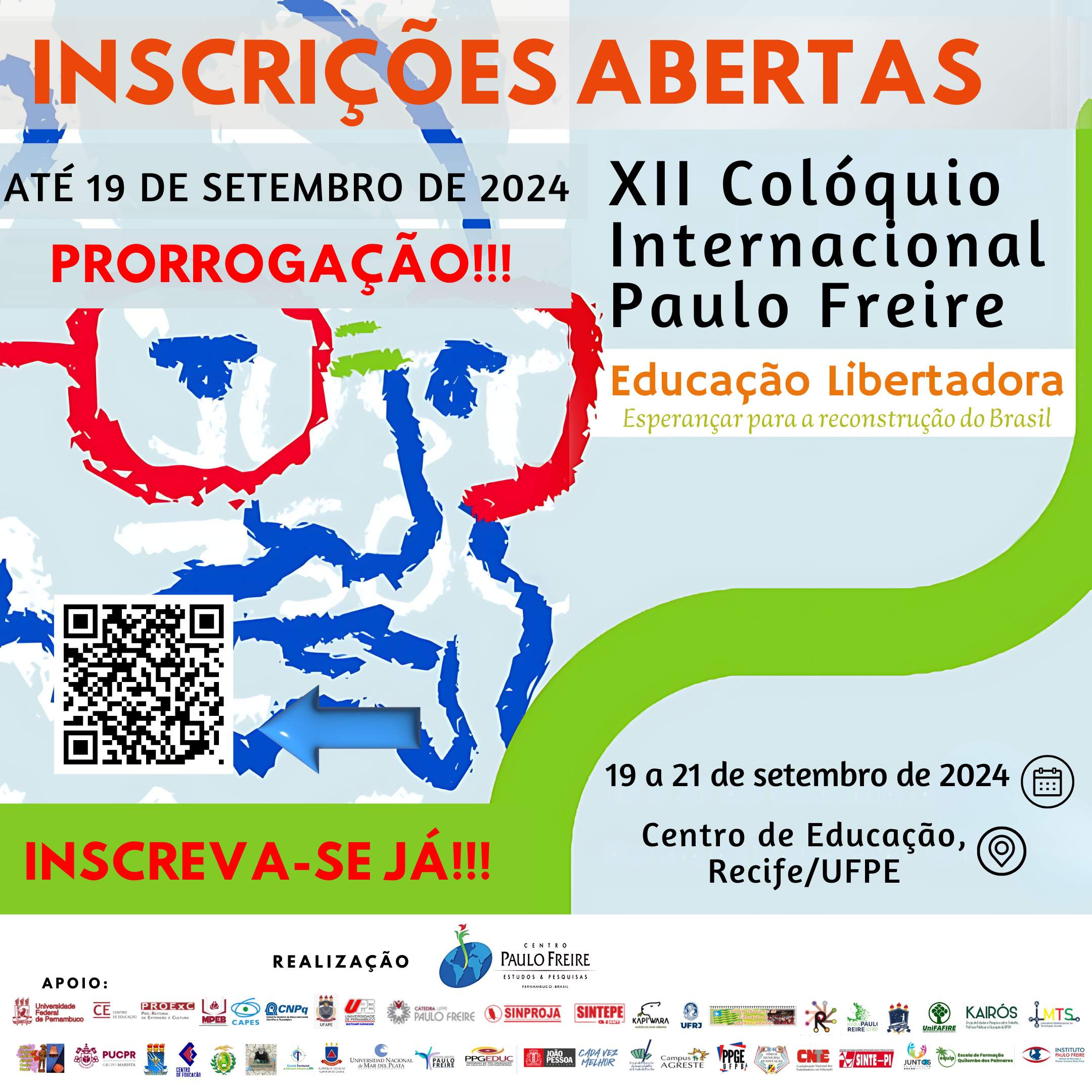 XII Colóquio Internacional Paulo Freire 2024