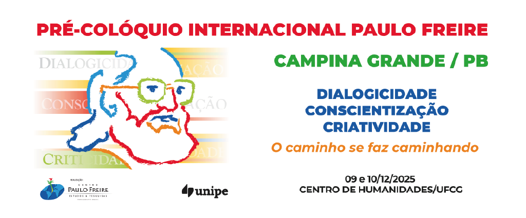 PRÉ-COLÓQUIO INTERNACIONAL PAULO FREIRE – CAMPINA GRANDE / PB