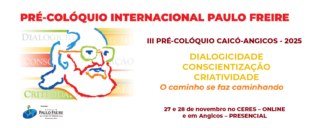 III PRÉ-COLÓQUIO PAULO FREIRE – CAICÓ-ANGICOS – 2025