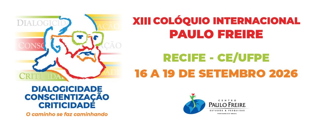 XIII Colóquio Internacional Paulo Freire – 2026